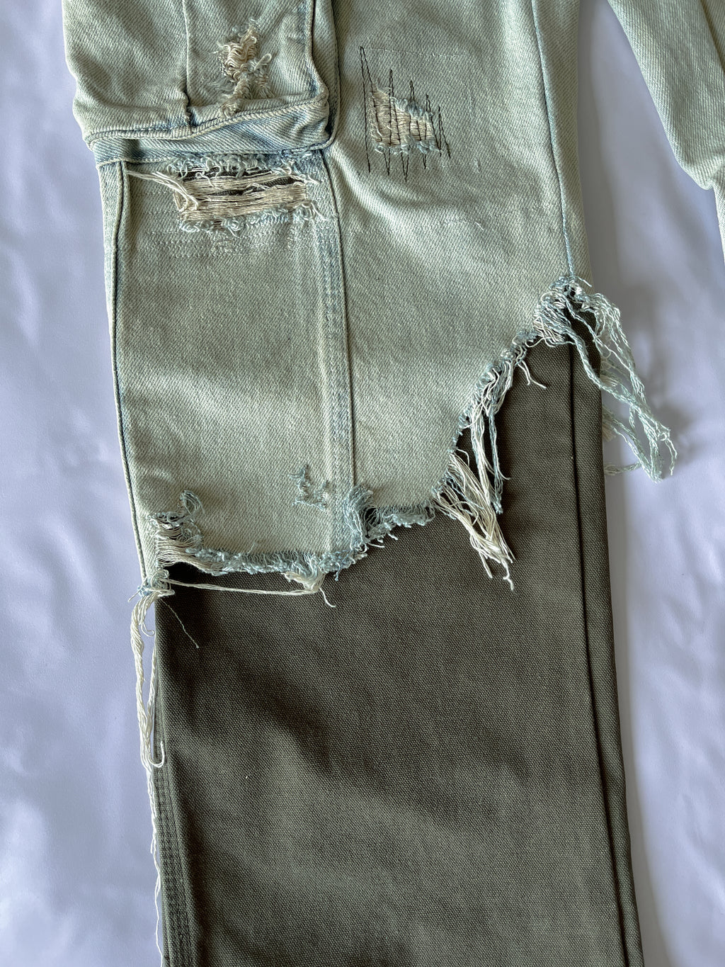 2 in 1 Cargo Denim