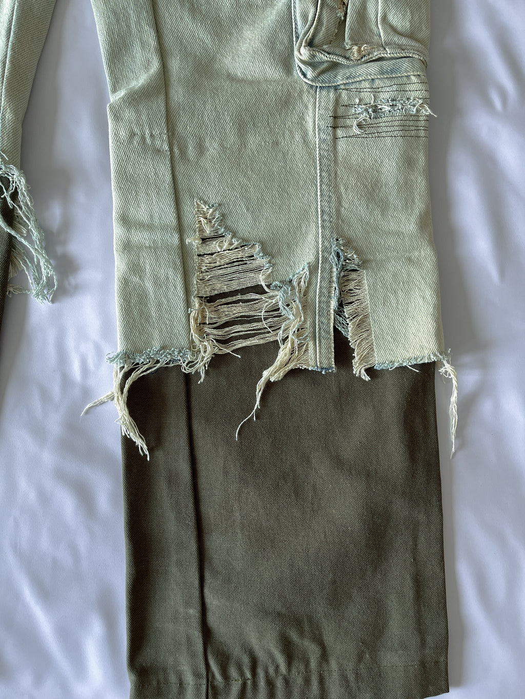 2 in 1 Cargo Denim