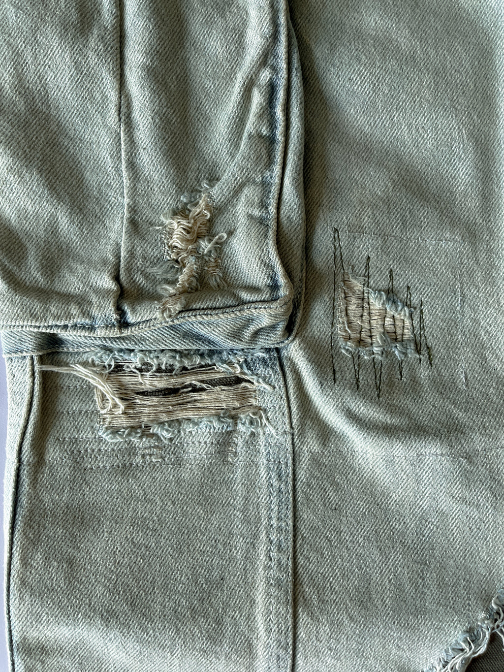 2 in 1 Cargo Denim