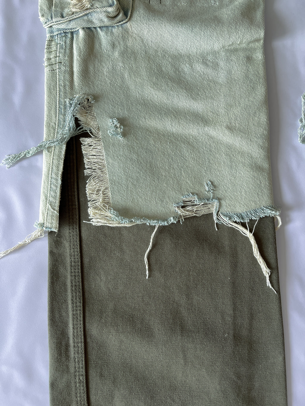 2 in 1 Cargo Denim