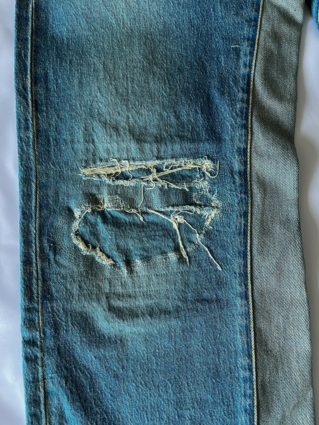 Baggy Washed Denim