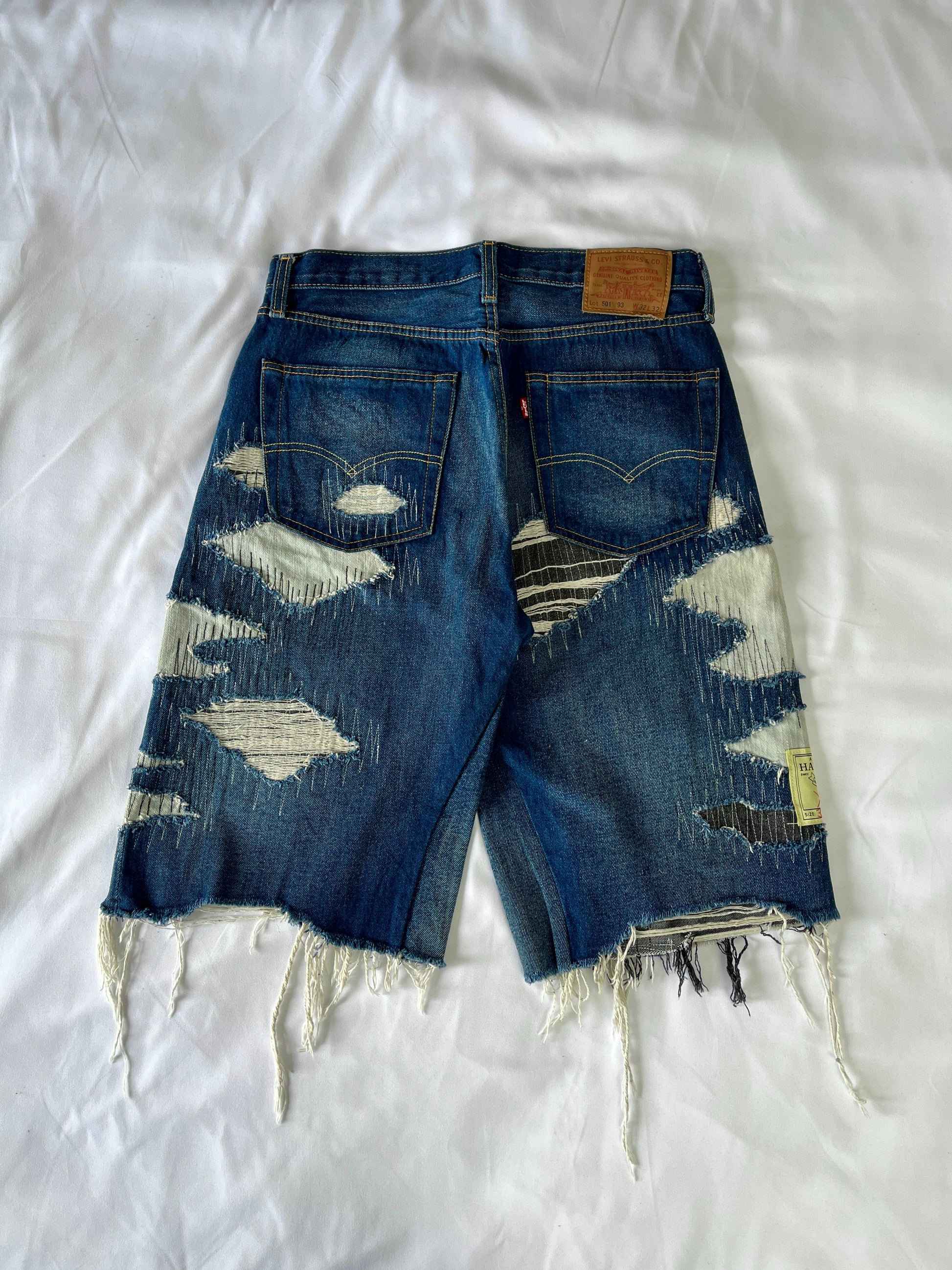 3 Tone Distressed Denim