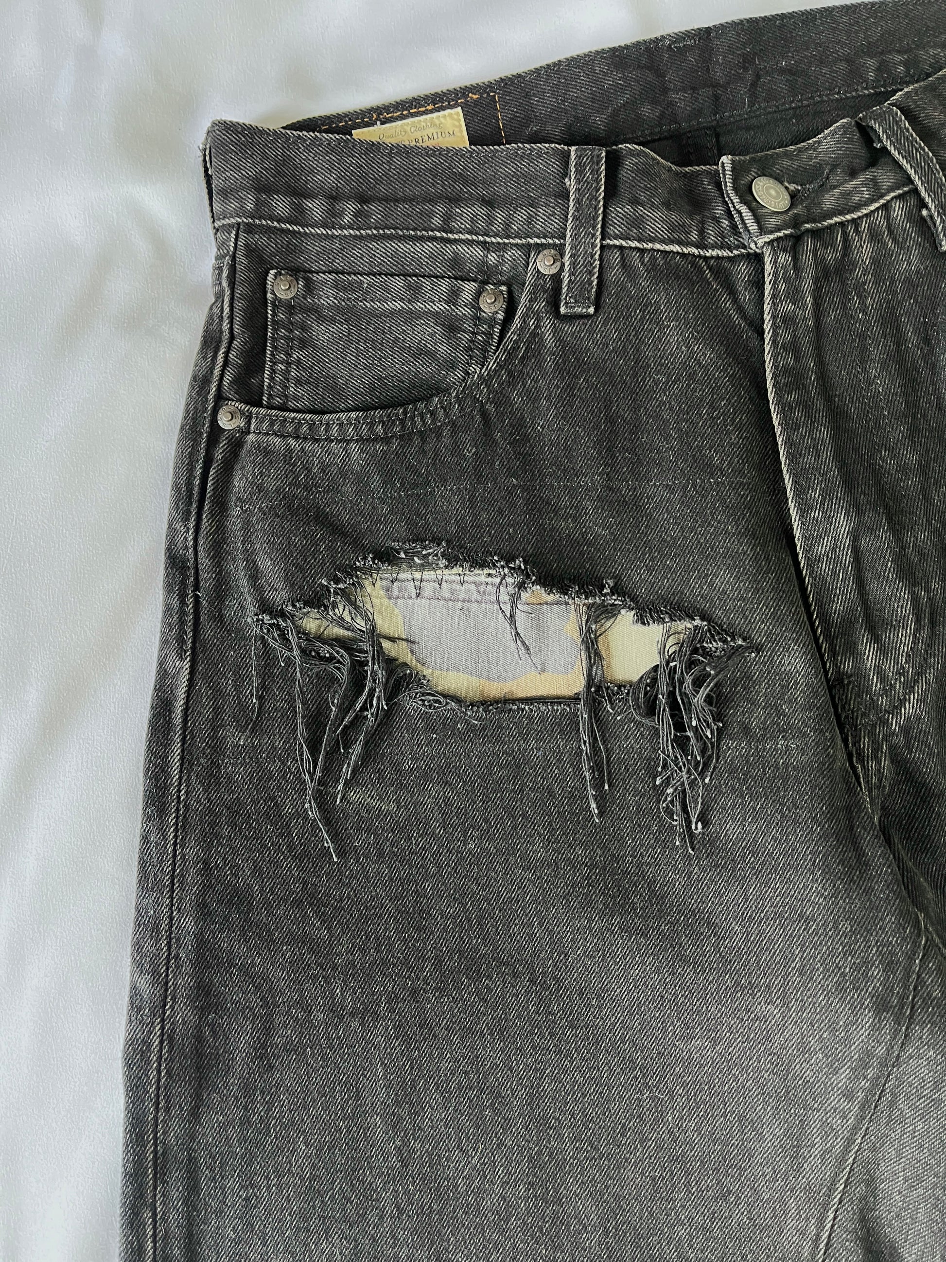 2 in 1 Camo Denim