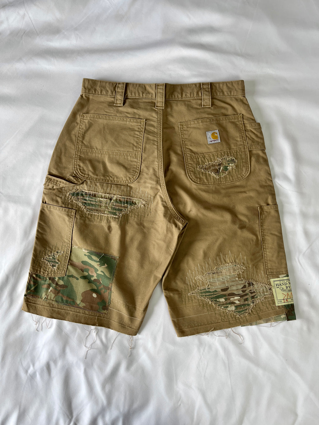 Distressed Carpenter Shorts