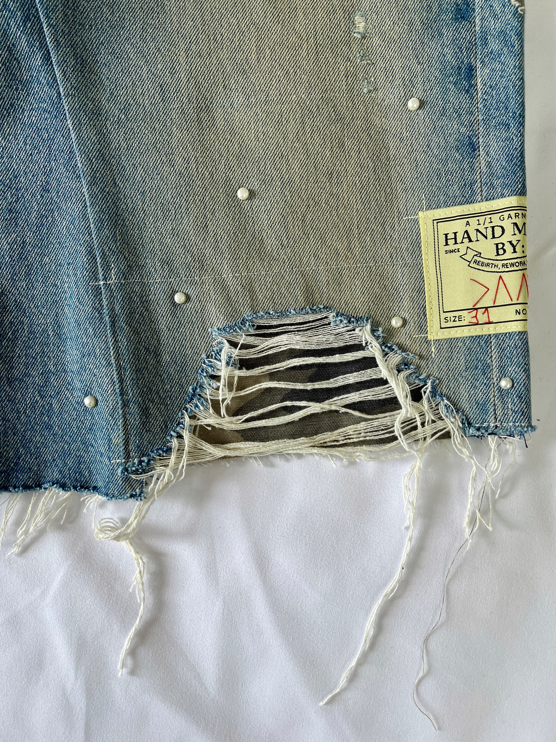 Peal Patchwork Denim