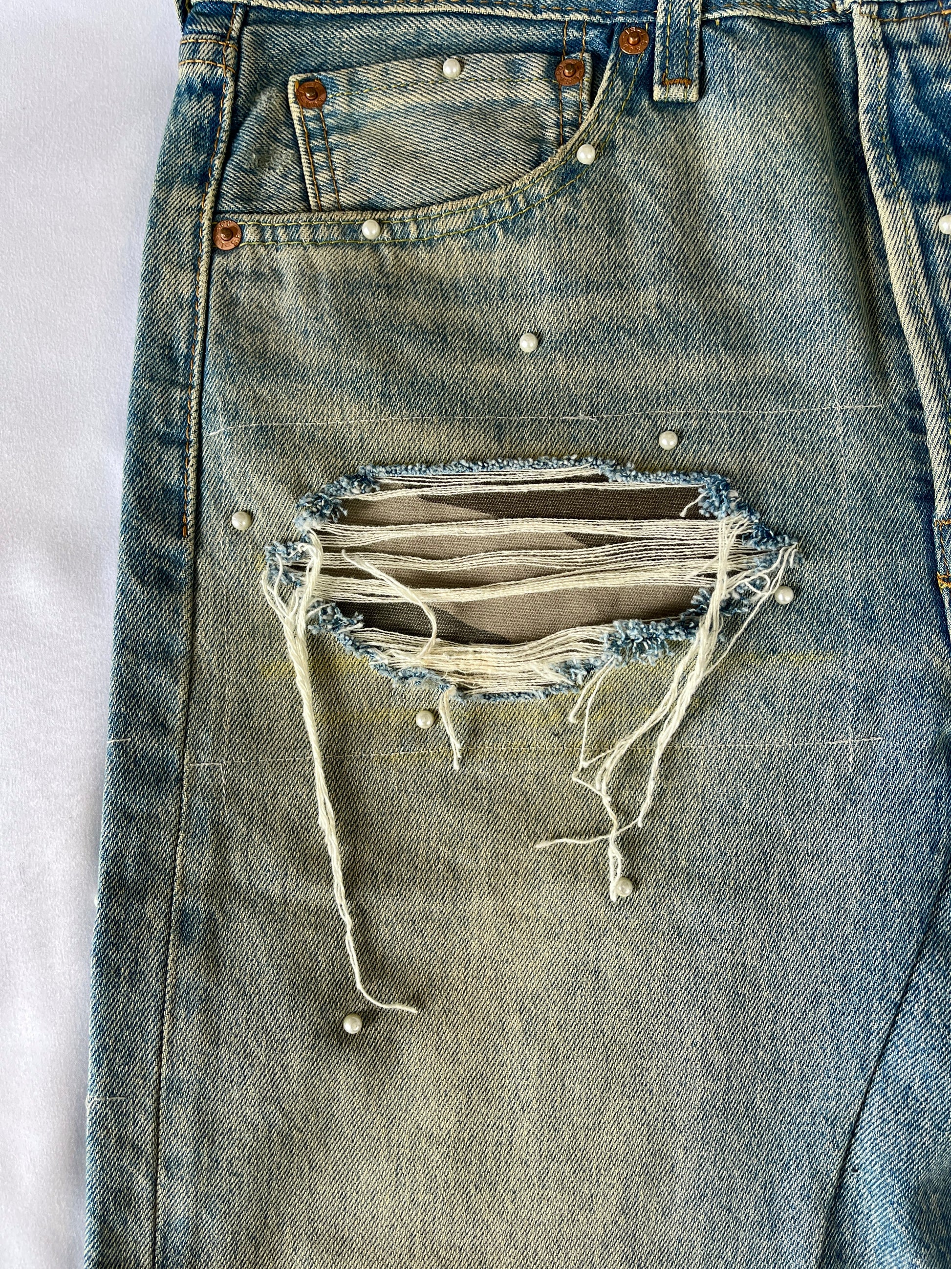 Peal Patchwork Denim