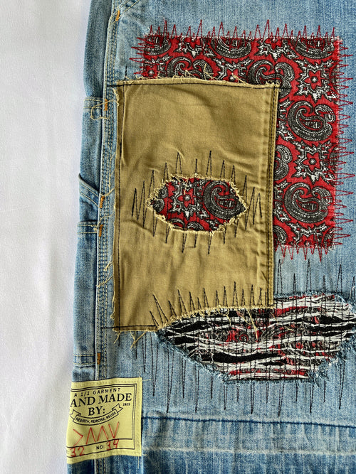 Bandana Patchwork Denim