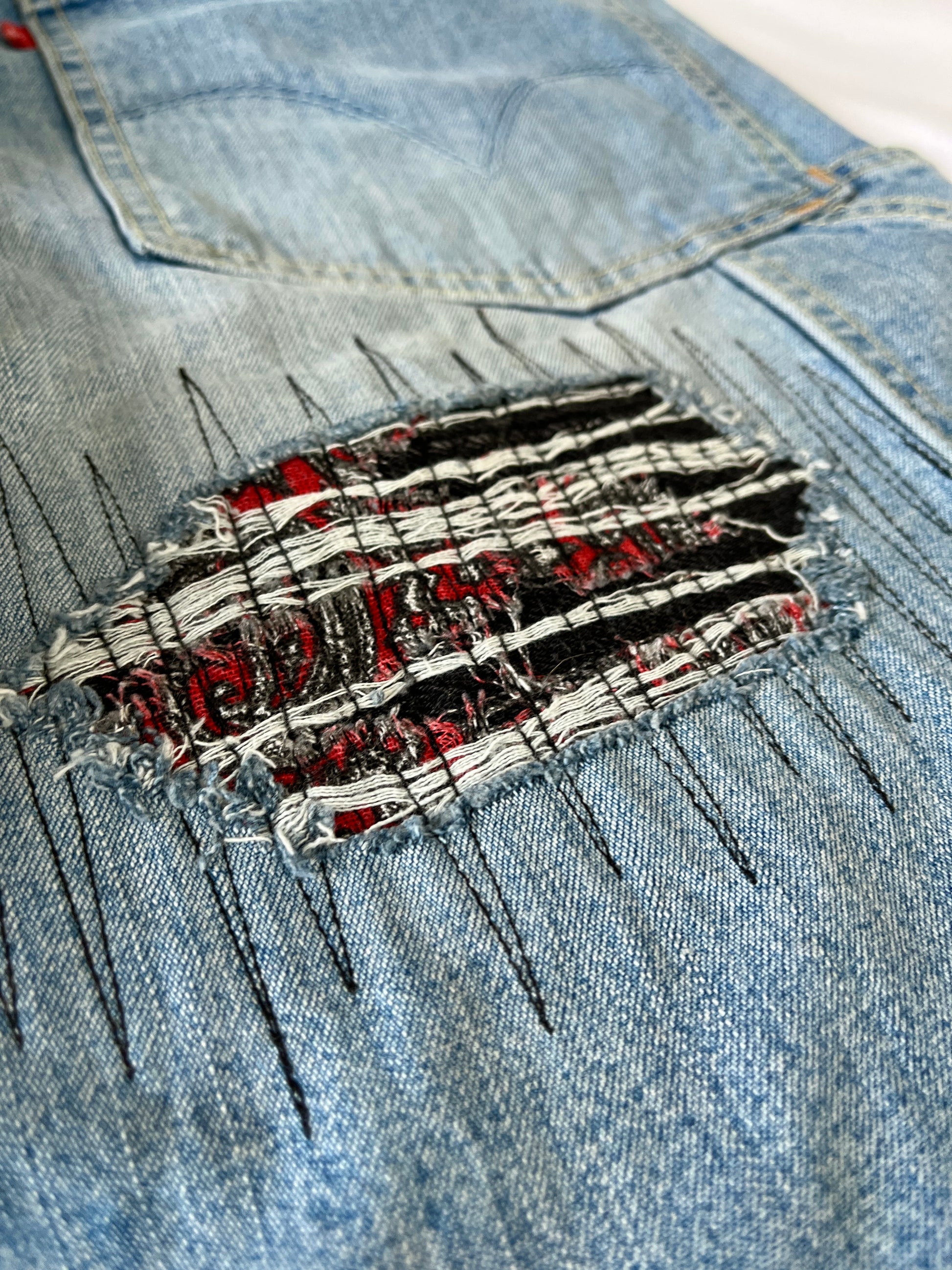 Bandana Patchwork Denim