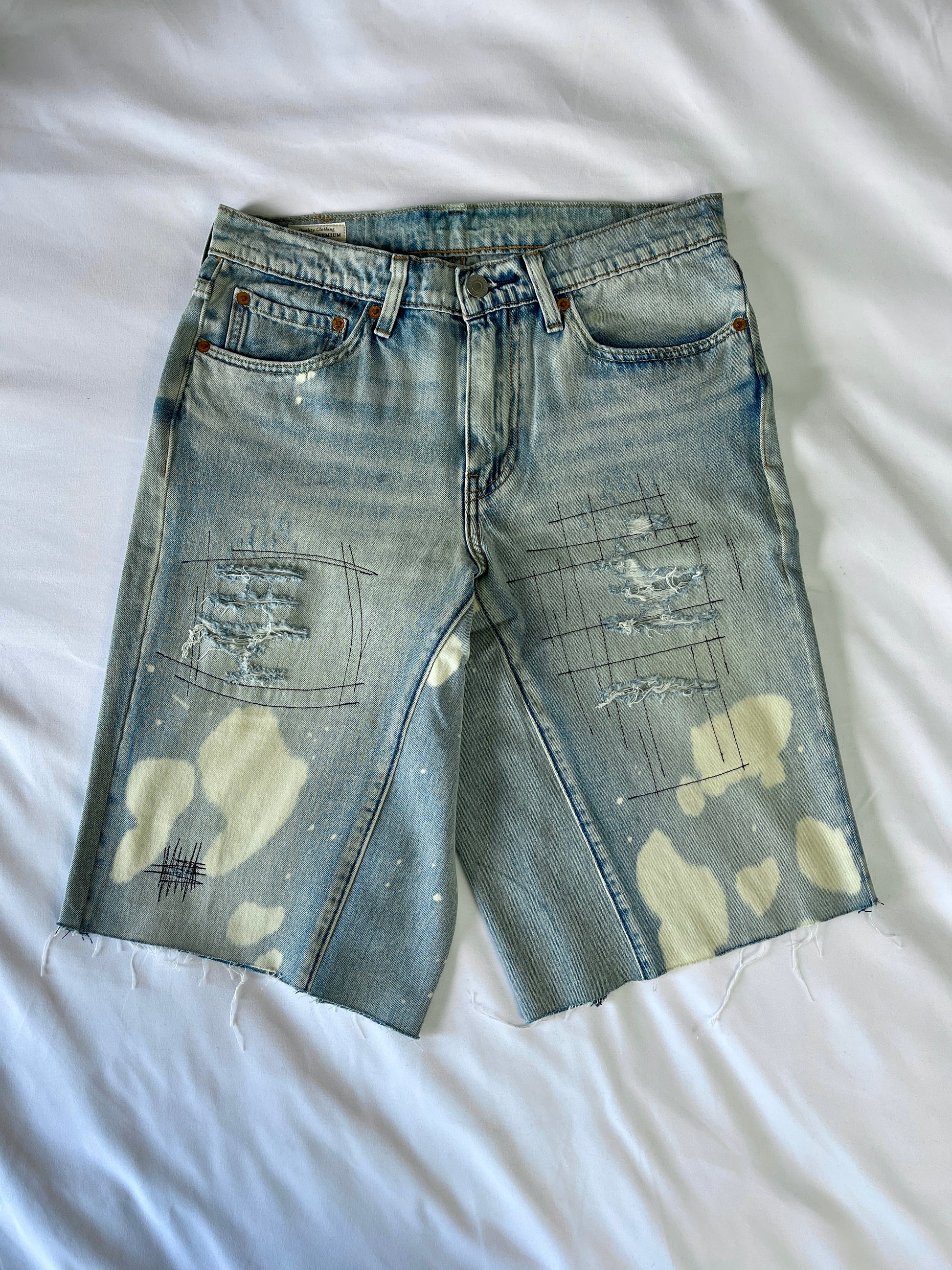 Bleached Denim