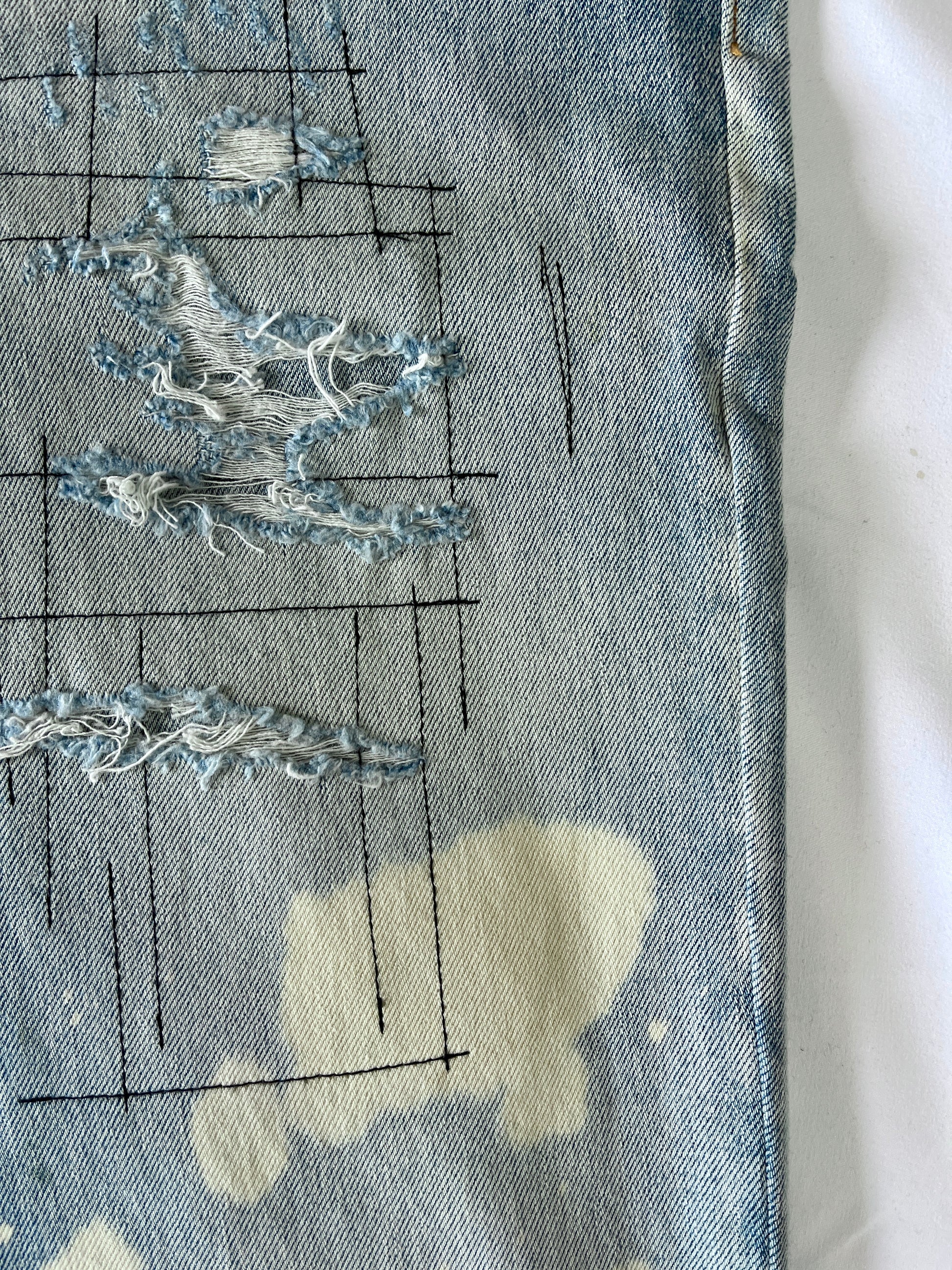 Bleached Denim