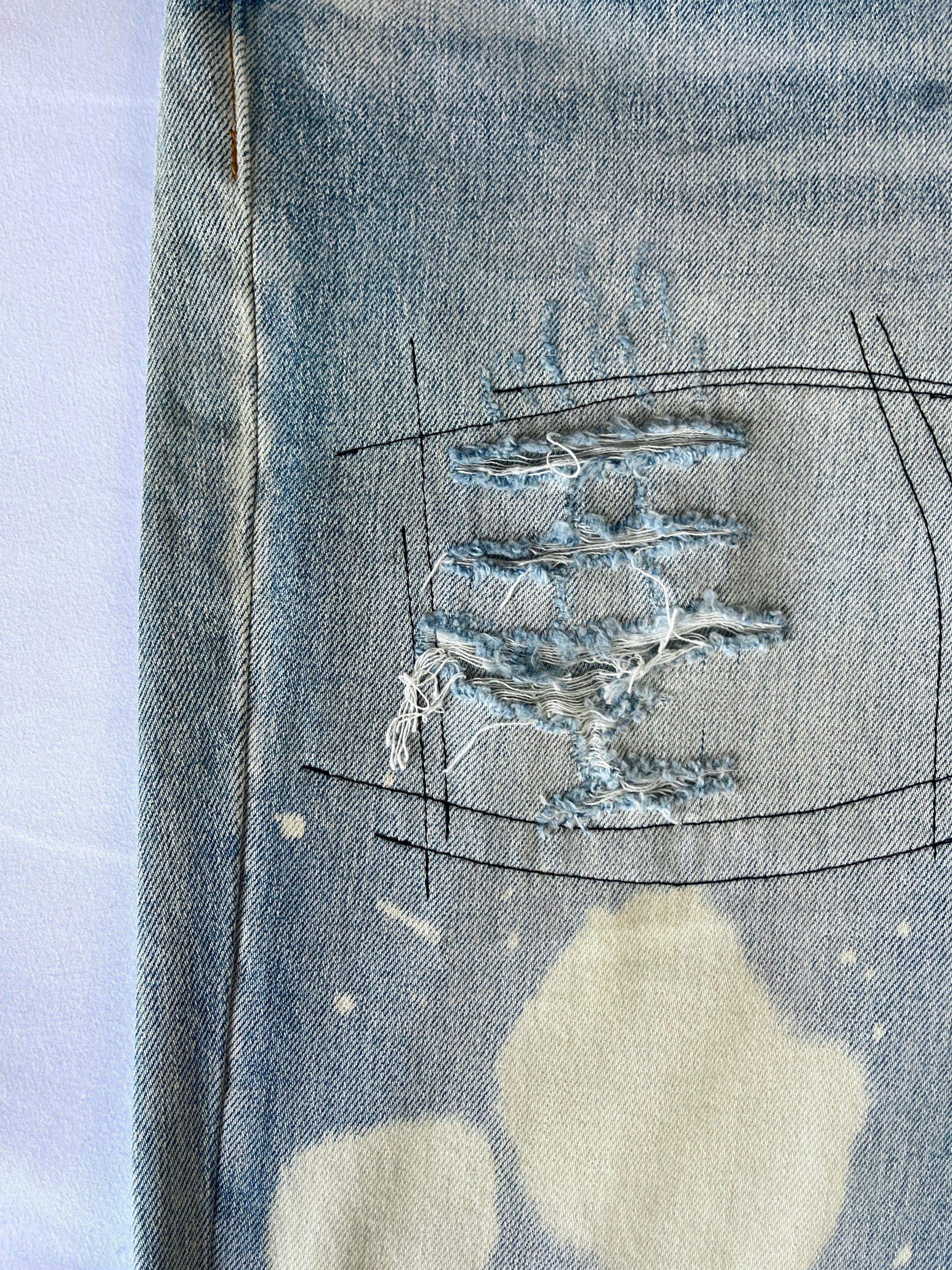 Bleached Denim