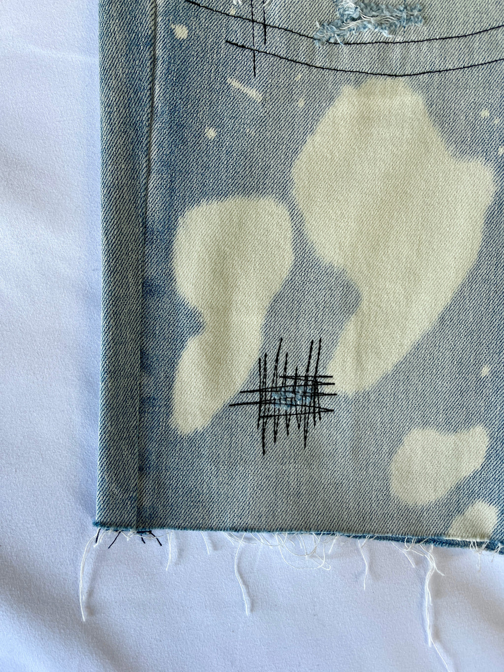 Bleached Denim