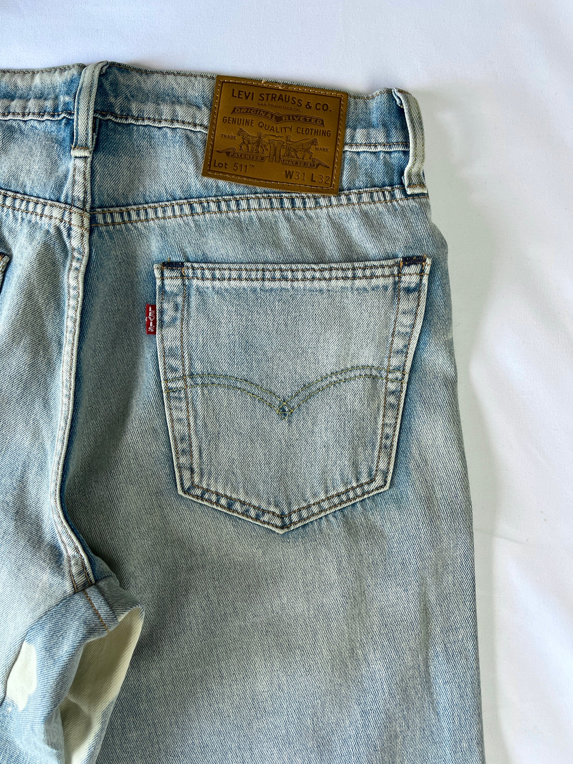 Bleached Denim